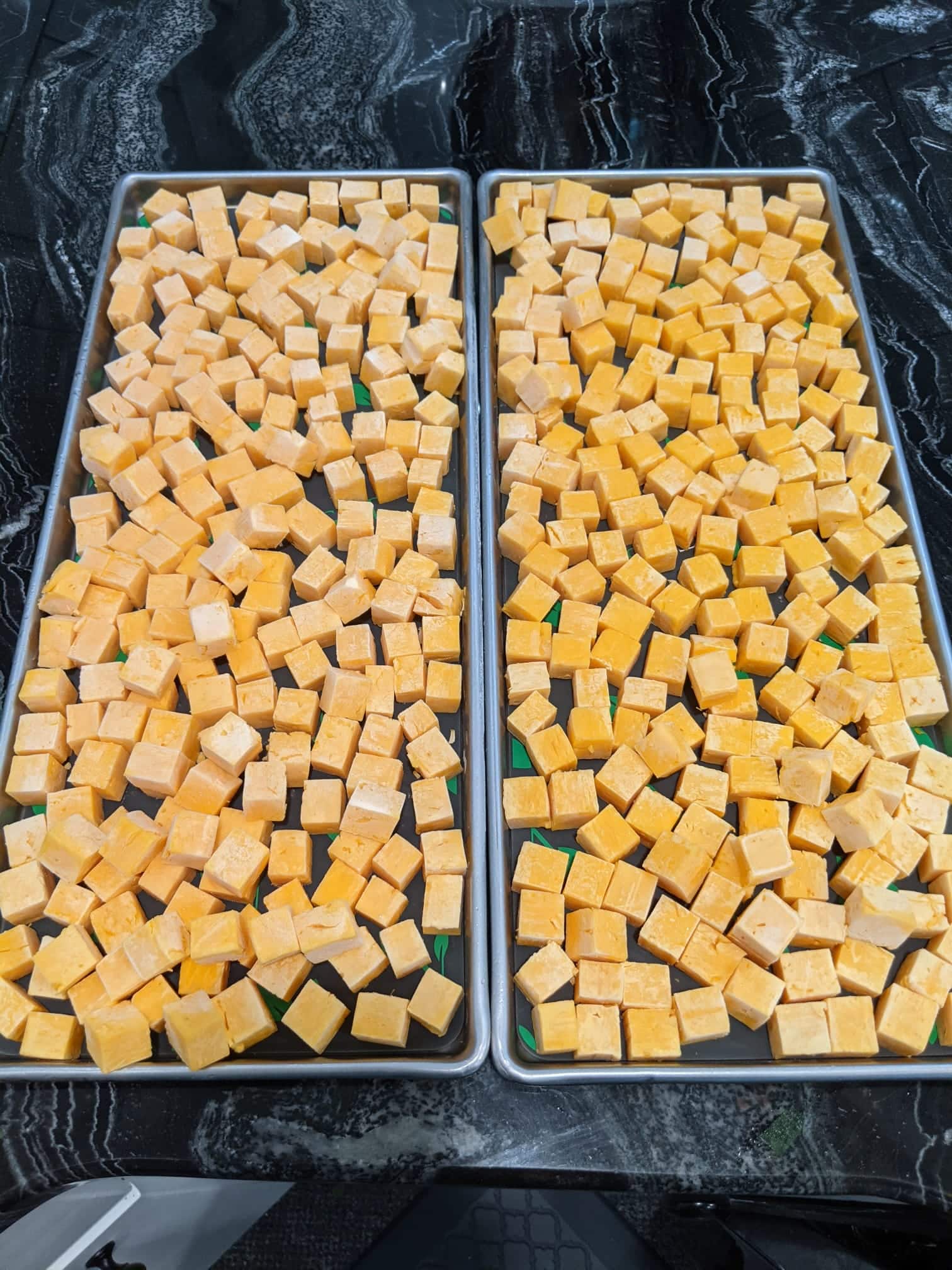 Freeze Dried Cheese Cubes