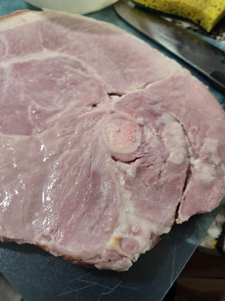 Ham steak for bean soup